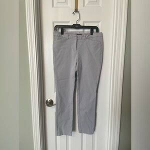 Worthington Women's Slim Fit Ankle Pants- Cool Gray.